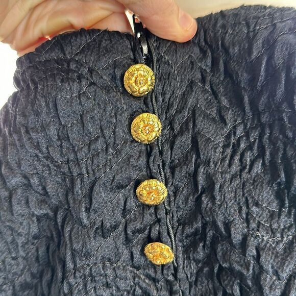 Chanel Vintage Silk Chiffon Camilla Pleated Maxi Evening Gown - Picture 11 of 15